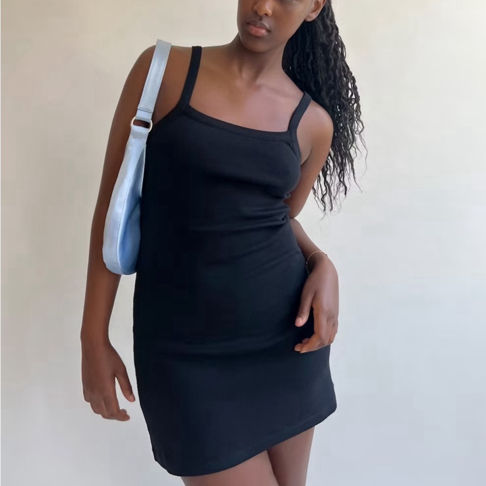 Djerf Avenue Mini Ribbed Dress